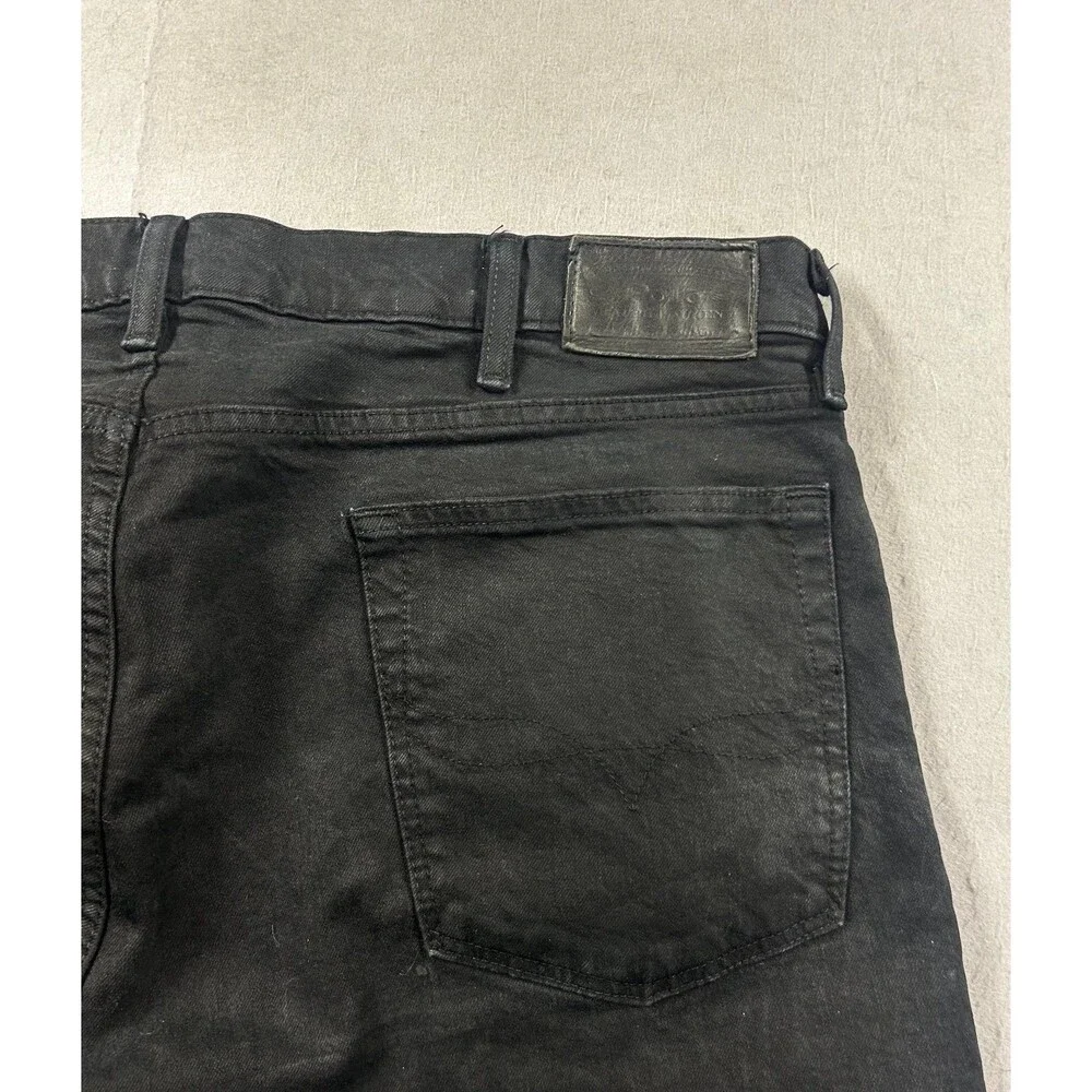 Polo Ralph Lauren Men’s Varick Slim Straight Black Denim Jeans